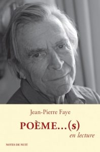 Poème, Jean-Pierre Faye